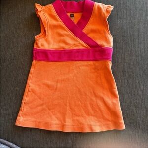 Orange and Pink Baby Girl’s Top